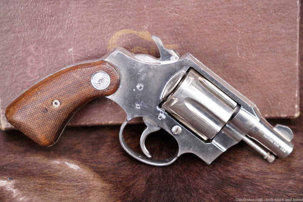 Colt Cobra Lightweight LW .38 Spl 2” Double Action SA/DA Revolver, 1965 C&R-img-2