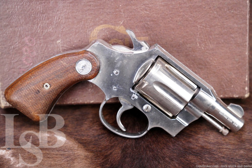 Colt Cobra Lightweight LW .38 Spl 2” Double Action SA/DA Revolver, 1965 C&R-img-0