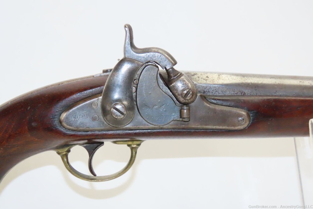 Civil War US SPRINGFIELD M1855 MAYNARD Percussion Pistol-Carbine with STOCK-img-4