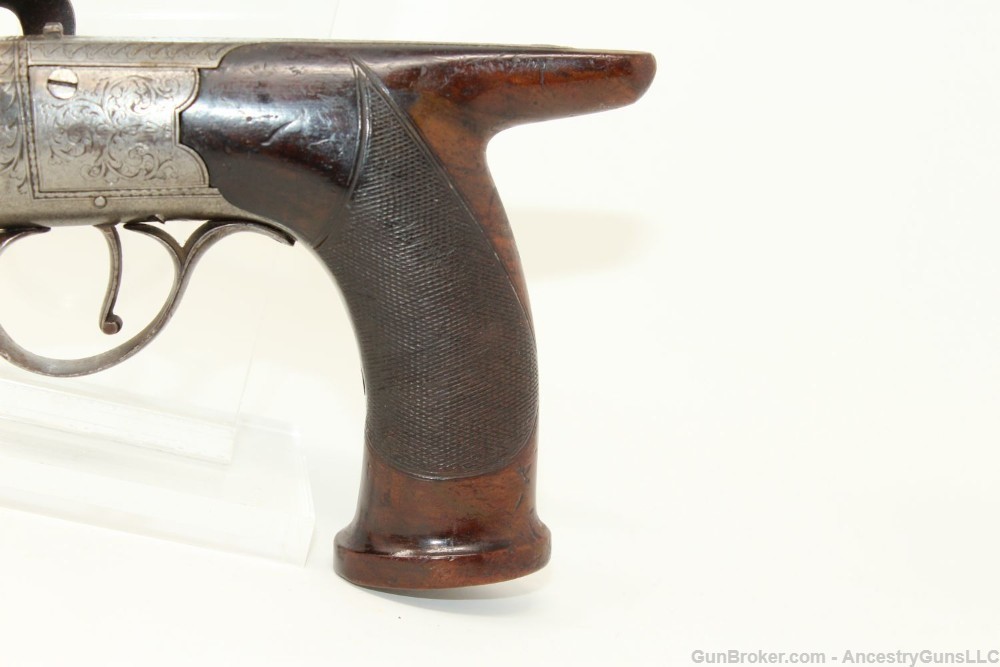 ENGRAVED Joseph Rock Cooper SAW HANDLE Pistol .45-img-14