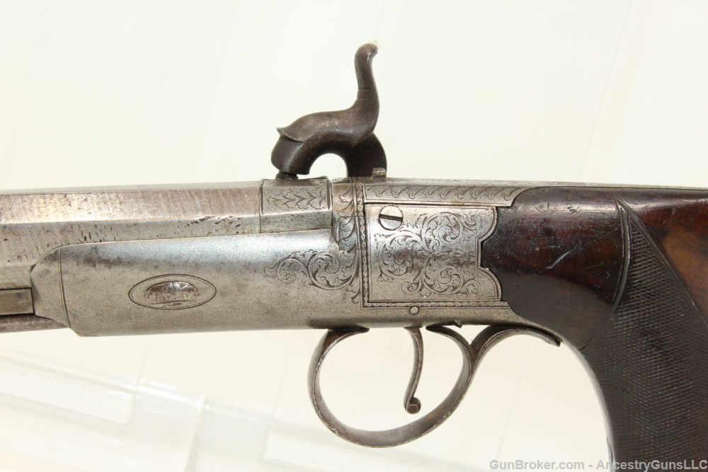 ENGRAVED Joseph Rock Cooper SAW HANDLE Pistol .45-img-15