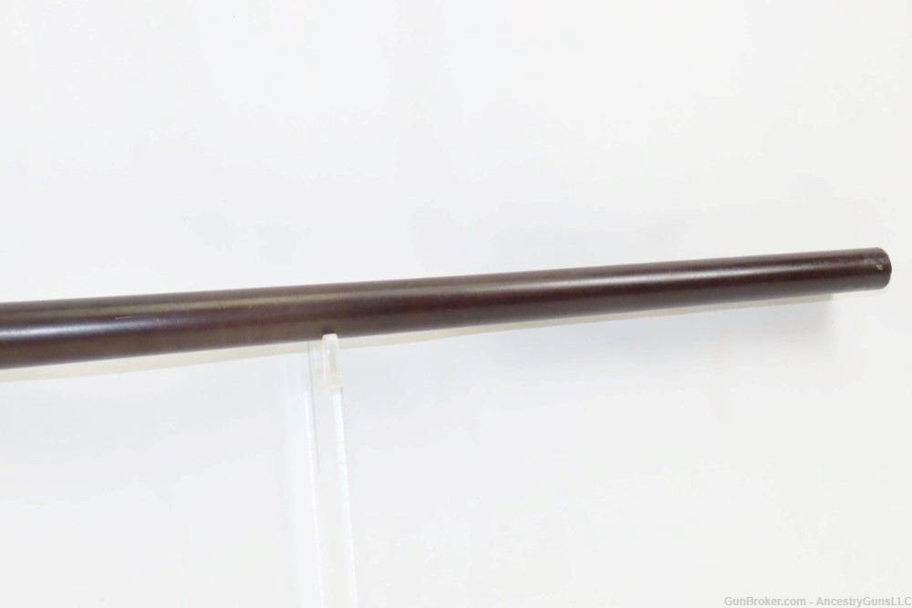 ENGRAVED Smith Marked ENGLISH Antique LARGE BORE Half Stock PERC. Shotgun  -img-11