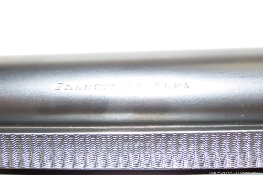 Engraved AUGUSTE FRANCOTTE Double Barrel 12 Gauge Hammerless Shotgun C&R   -img-10