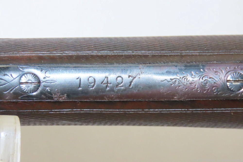Engraved AUGUSTE FRANCOTTE Double Barrel 12 Gauge Hammerless Shotgun C&R   -img-6