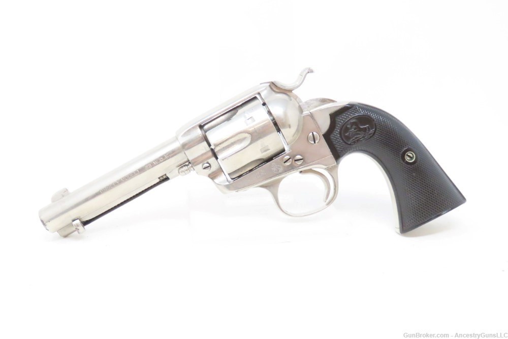 COLT First Generation BISLEY Single Action Army .38 Caliber C&R Revolver   -img-1