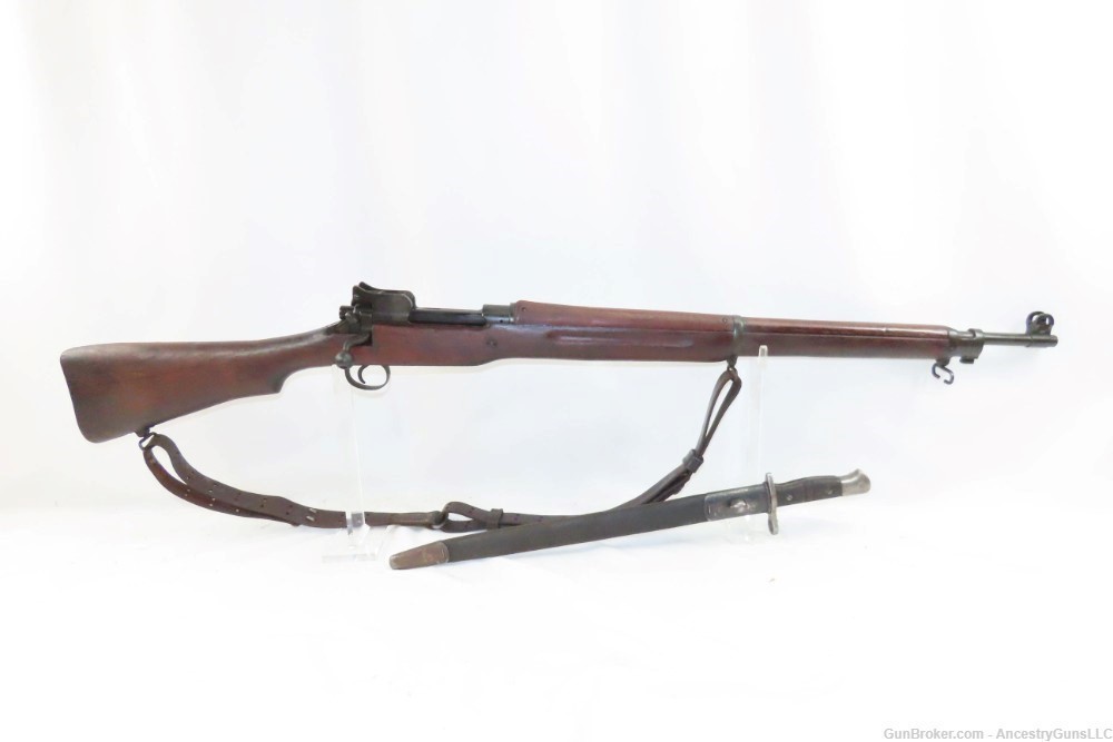 WORLD WAR I Era U.S. EDDYSTONE Model 1917 Bolt Action C&R MILITARY Rifle   -img-1