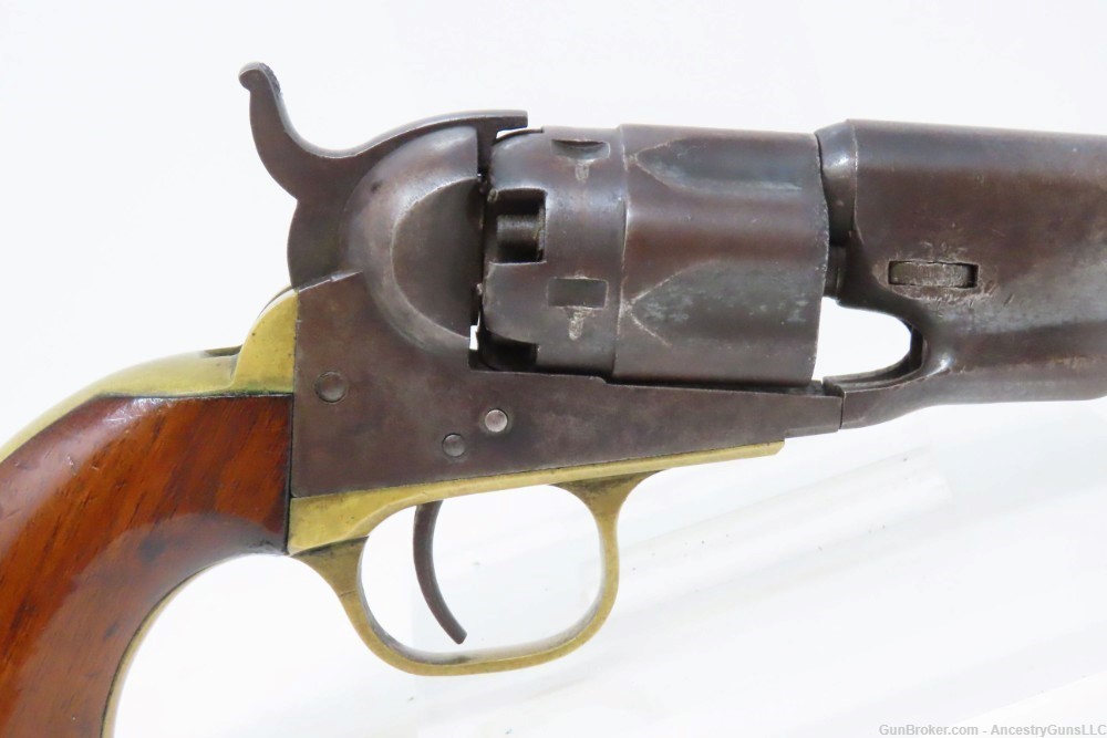 CIVIL WAR Era Antique COLT Model 1862 .36 Cal. Percussion POLICE Revolver  -img-17