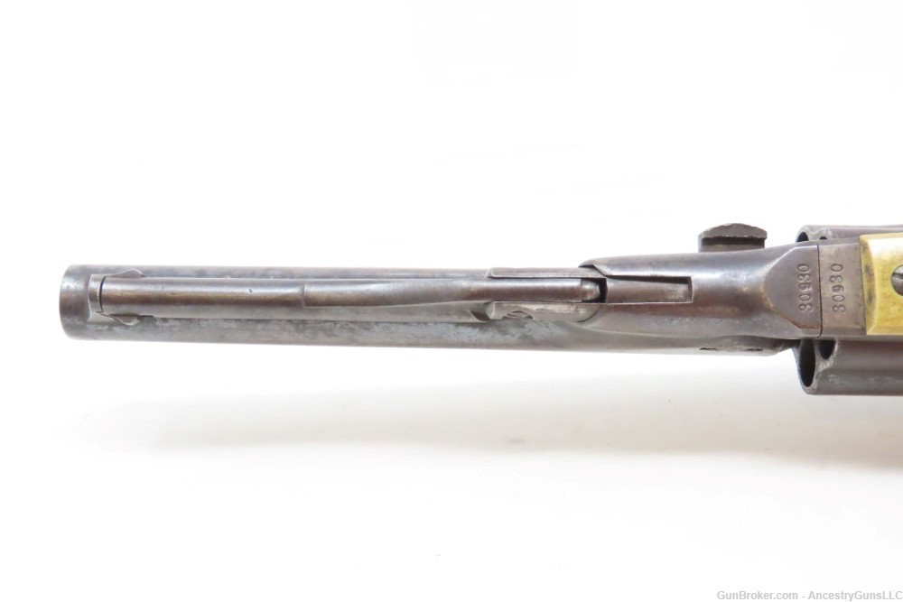 CIVIL WAR Era Antique COLT Model 1862 .36 Cal. Percussion POLICE Revolver  -img-14