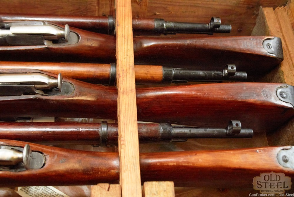 Crate of WW2 Era Mosin Nagant Rifles C&R W/ Accessories-img-51