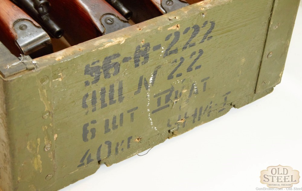 Crate of WW2 Era Mosin Nagant Rifles C&R W/ Accessories-img-55