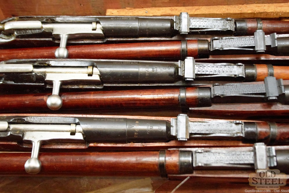 Crate of WW2 Era Mosin Nagant Rifles C&R W/ Accessories-img-47