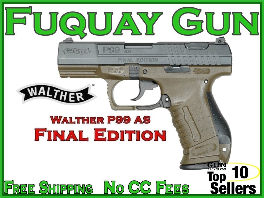 Walther P99 AS Final Edition 9mm Two Tone 2874172 P99-P99-img-0