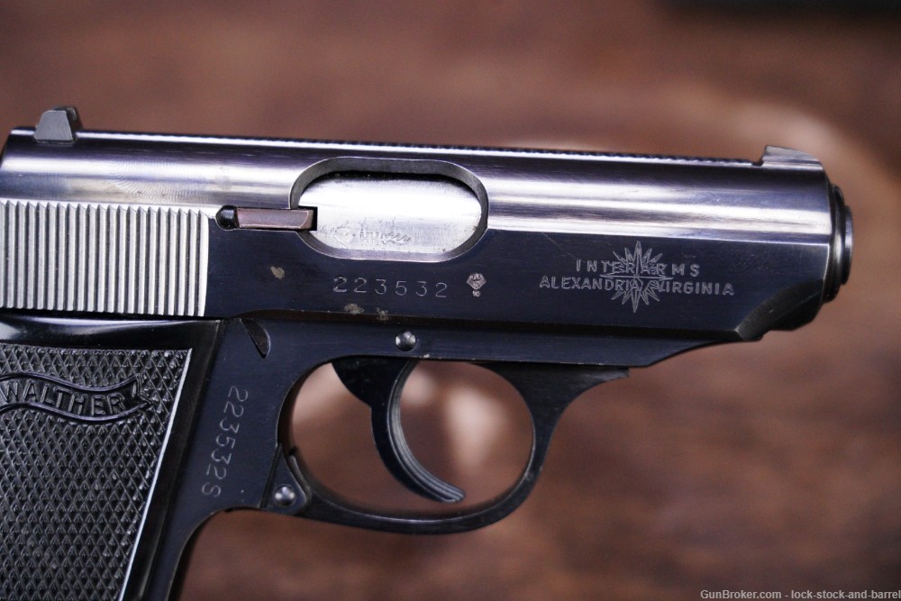 Walther Interarms W. German PPK/S .380 ACP 3.25" Semi-Auto Pistol, NO CA-img-10