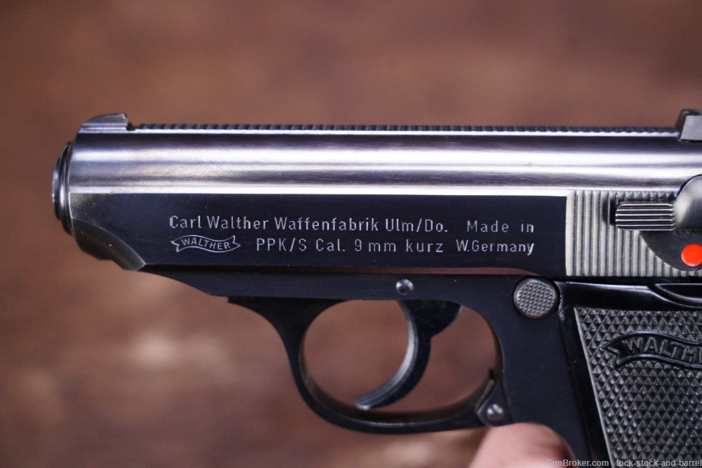 Walther Interarms W. German PPK/S .380 ACP 3.25" Semi-Auto Pistol, NO CA-img-11