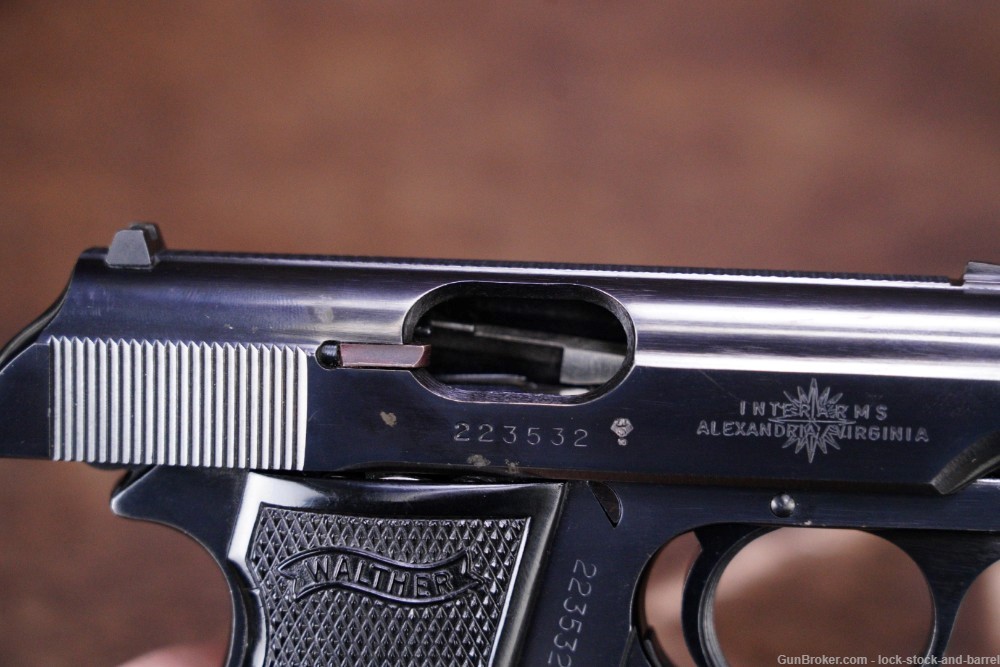 Walther Interarms W. German PPK/S .380 ACP 3.25" Semi-Auto Pistol, NO CA-img-13