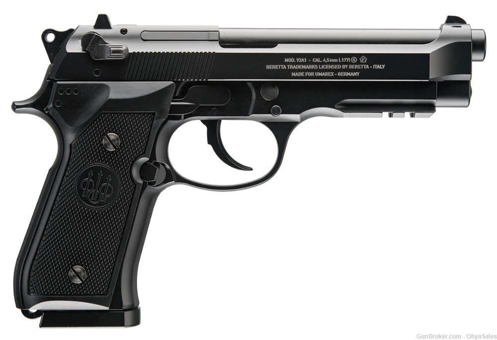 Umarex Beretta M92 A1 CO2 Full-Auto BB Air Gun Pistol, 310FPS - 2253017-img-9