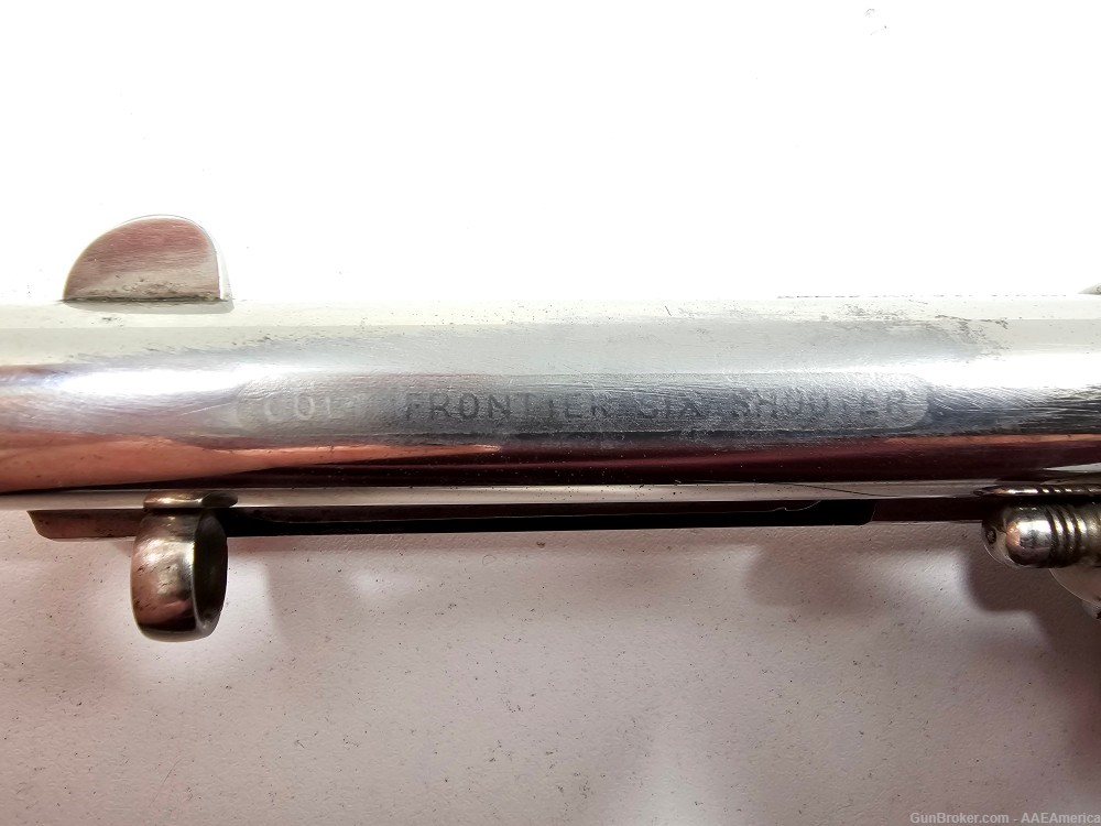 1881 Colt Frontier Six Shooter .44-40 4.75" Single Action Army Nickel-img-9