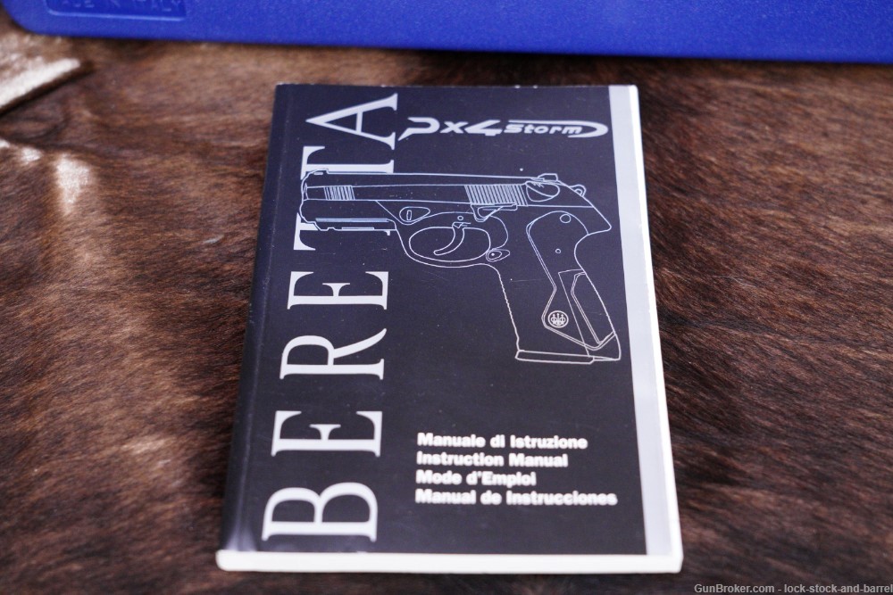 Beretta PX4 Storm 9mm Luger Double Action SA/DA 4" Semi-Auto Pistol  -img-24