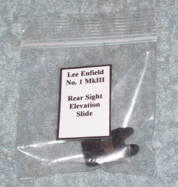 Lee Enfield Rear Sight Elevation Slide Stripped -img-0