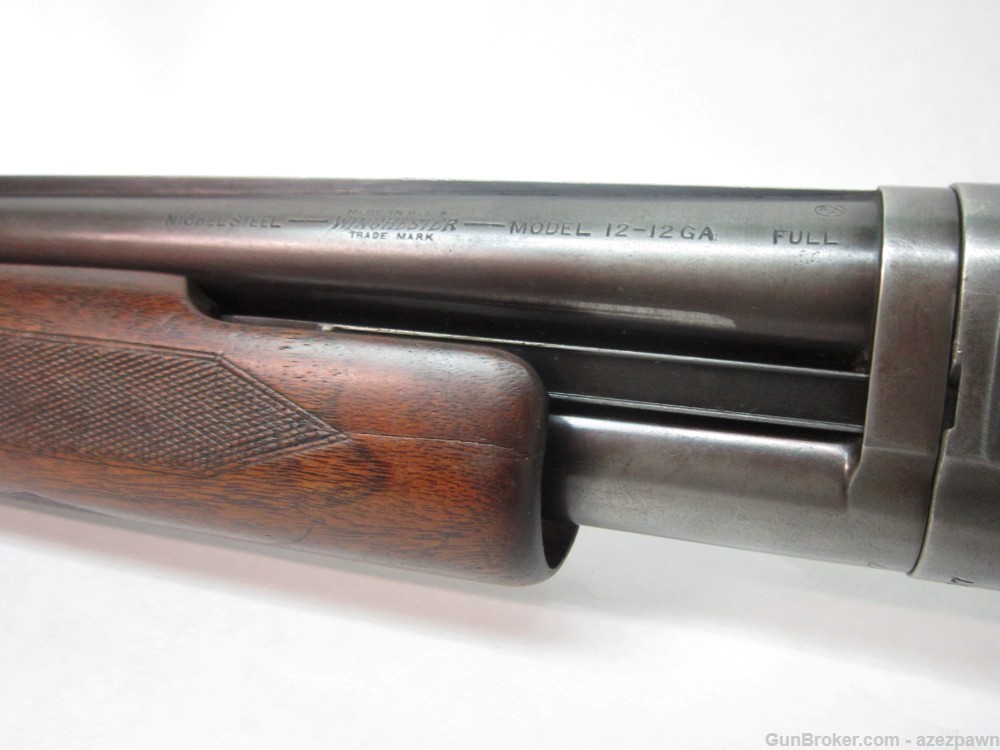Winchester Model 12 in 12 GA., C. 1925, Fair Condition, But Functional-img-33