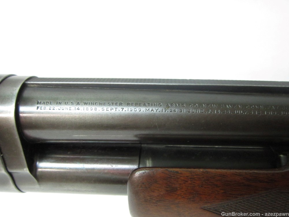 Winchester Model 12 in 12 GA., C. 1925, Fair Condition, But Functional-img-13