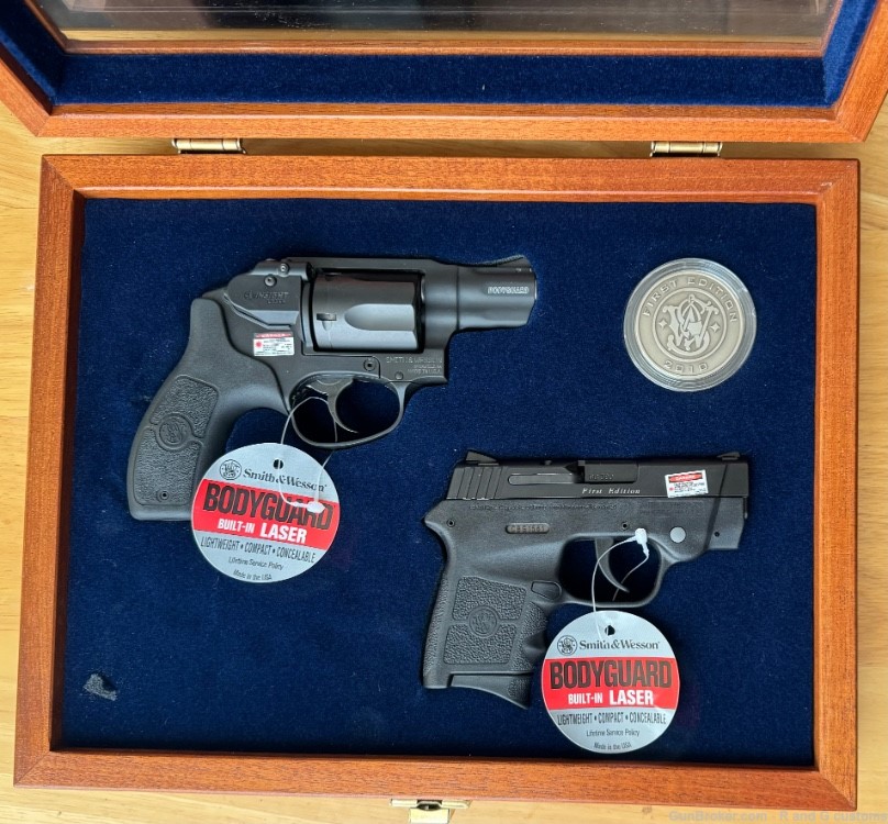 Smith & Wesson First Edition Bodyguard set 1 380 & 1 38-img-0