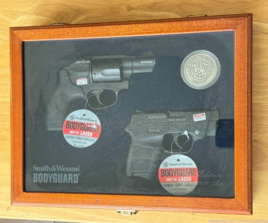 Smith & Wesson First Edition Bodyguard set 1 380 & 1 38-img-1