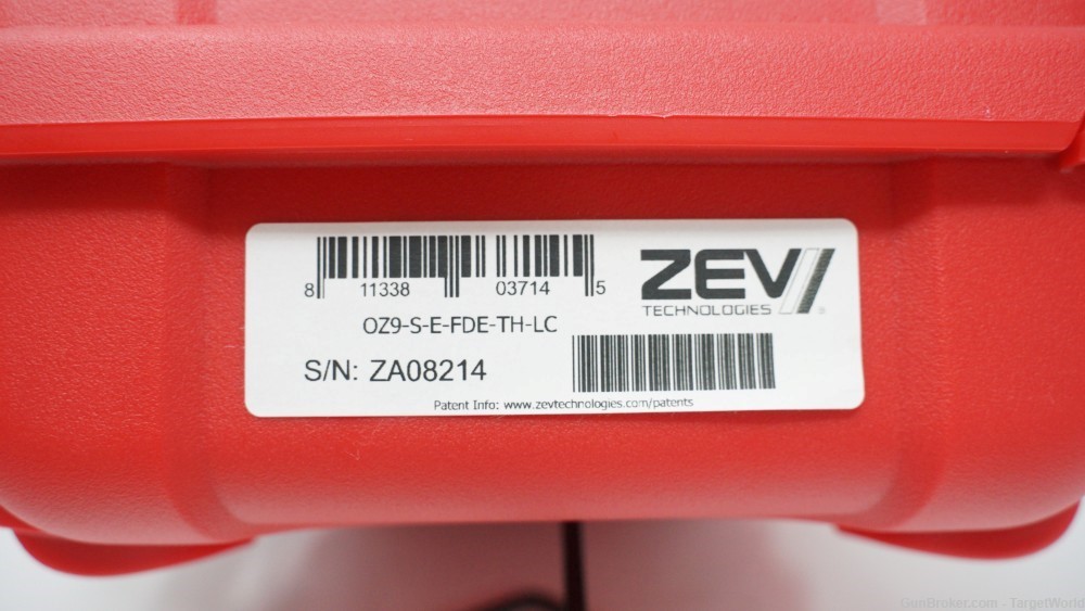 ZEV TECHNOLOGIES OZ9 ELITE 9MM FDE/BLACK 10 ROUNDS (ZEVOZ9SEFDETHLC)-img-30