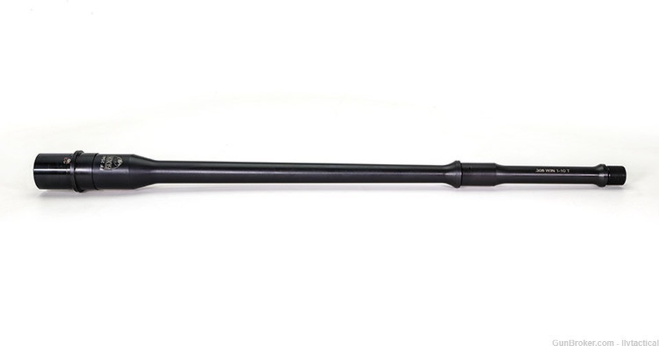 Faxon AR10/308 18" Pencil Profile Barrel Nitride-img-0