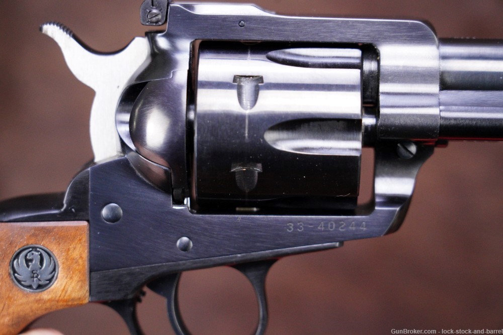 Ruger New Model Blackhawk .357/44 Bobcat Magnum 6.5” SA Revolver & Box 1976-img-11