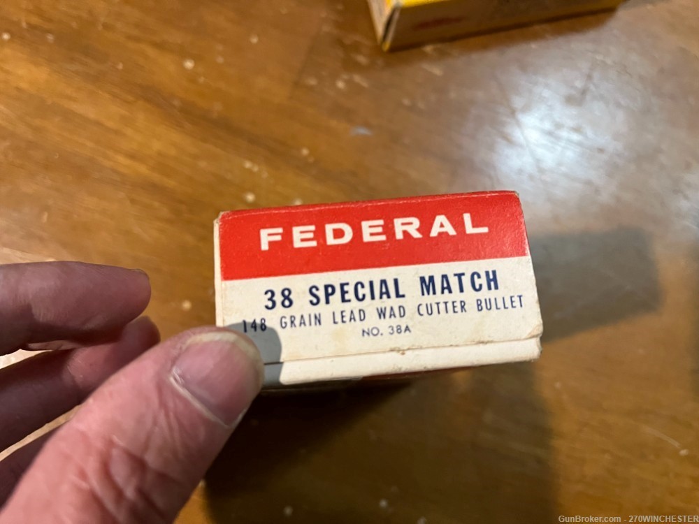 NICE FEDERAL MONARK BOX AND FIRES CASES 38 SPECIAL-img-5