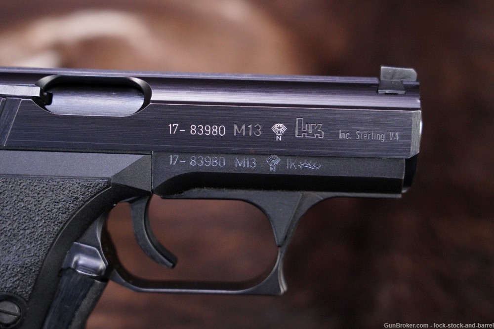 Heckler & Koch HK P7M13 P7-M13 9mm 4" Squeeze Cocker Pistol, MFD 1989 NO CA-img-10