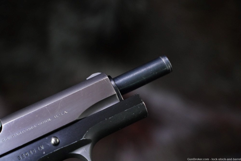 Colt Commander Lightweight 4 1/4" 1911 9mm Semi-Automatic Pistol, 1967 C&R-img-17