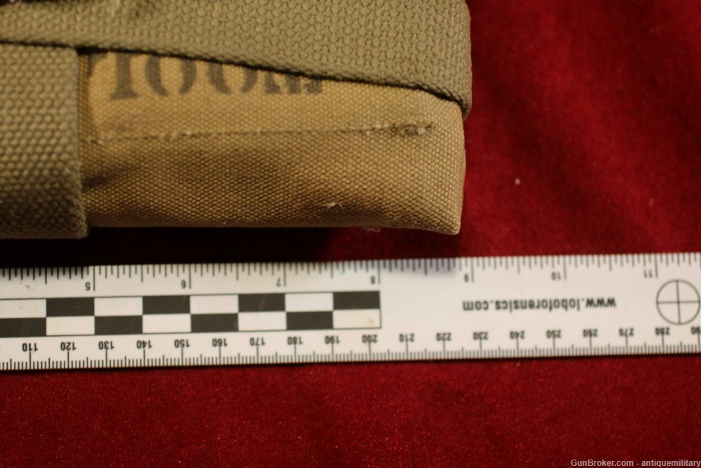 Tool Roll for 37mm Gun - US WW2 - NOS with Army Tag - T9-img-2