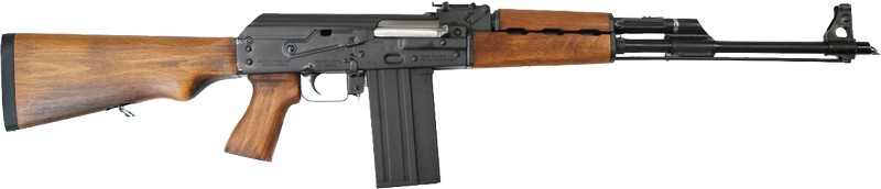 Zastava PAP M77 AK .308 WIN 20RD Black WOOD Furniture-img-0