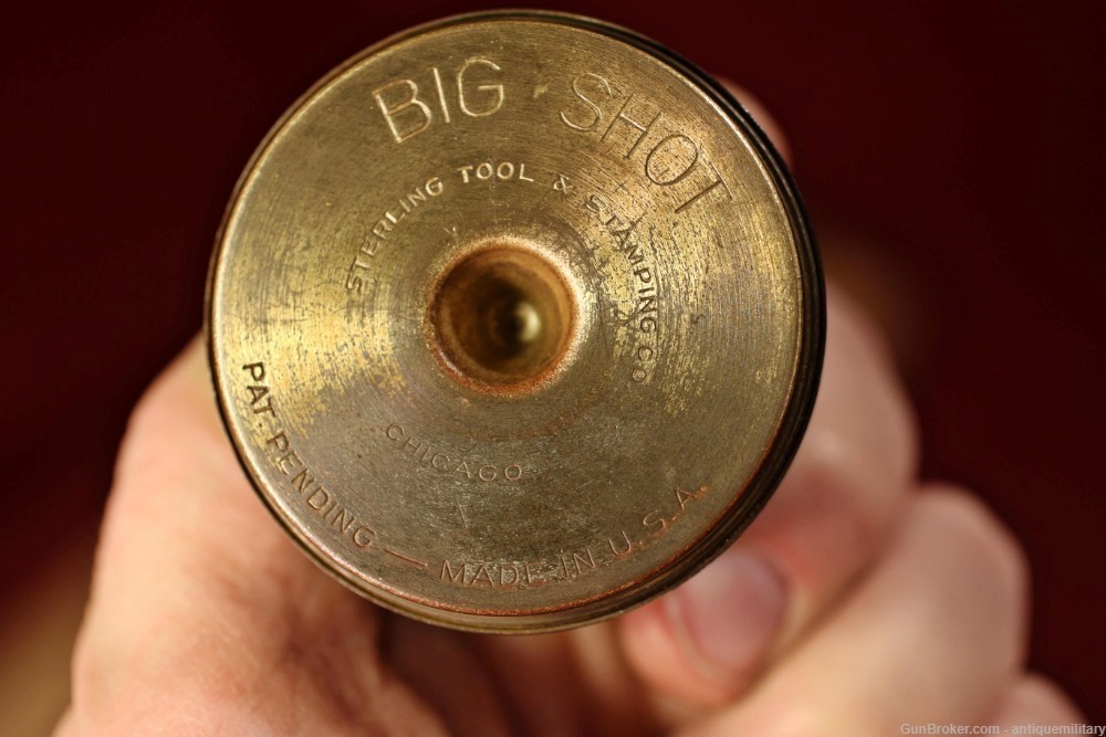 Artillery Shell Cigarette Dispenser - WW2 - "BIG SHOT"-img-3