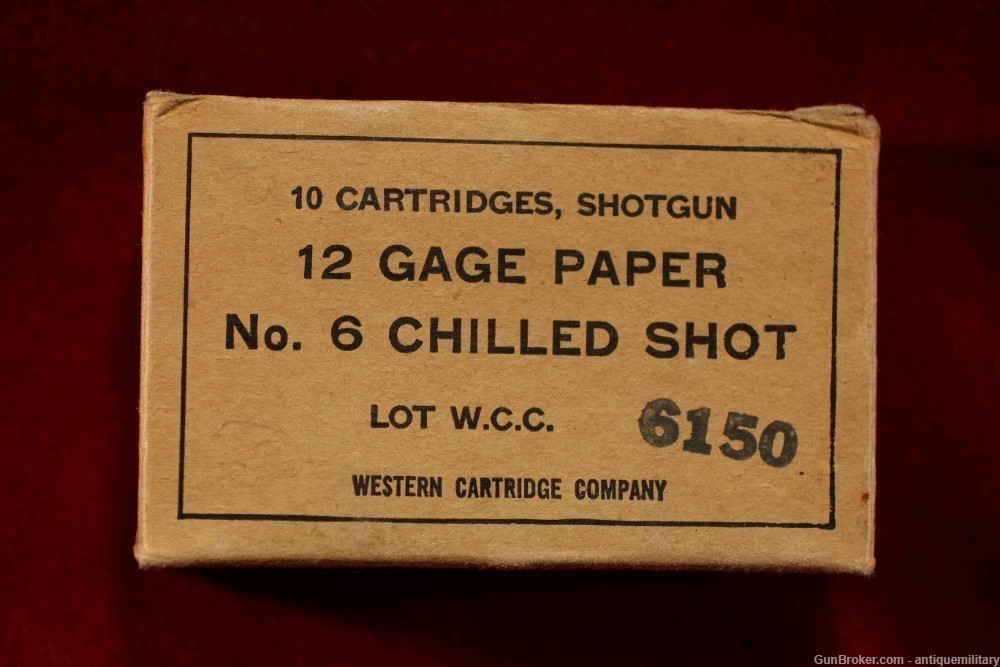 US Military Shotgun Shells - #6 WCC - 10 Rounds in Box - TRENCH GUN-img-0