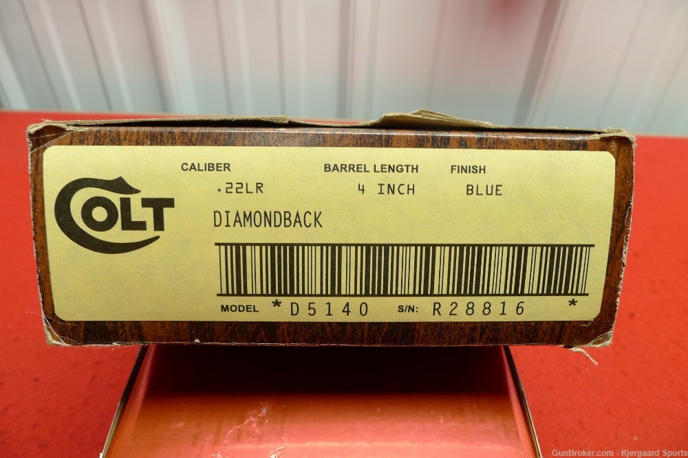 Colt Diamondback 22LR 4" NEW IN BOX-img-10