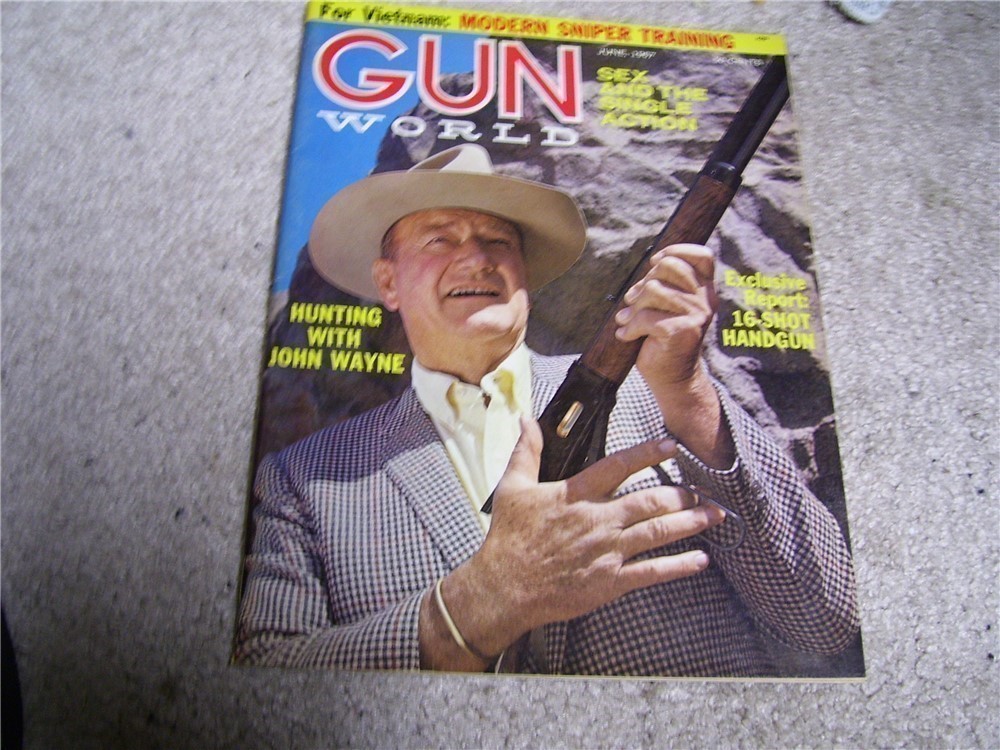 John Wayne Gun World Magazine-img-0