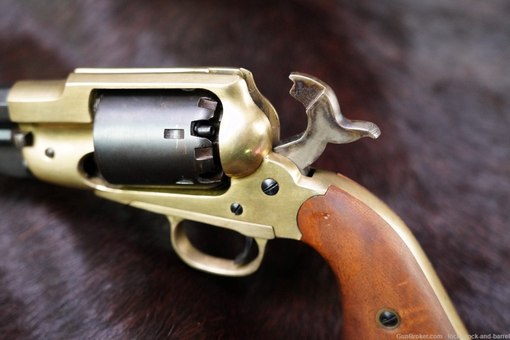 CVA/ASM 1858 Brass Frame .44 Cal 8” Percussion Revolver, ATF Antique-img-14
