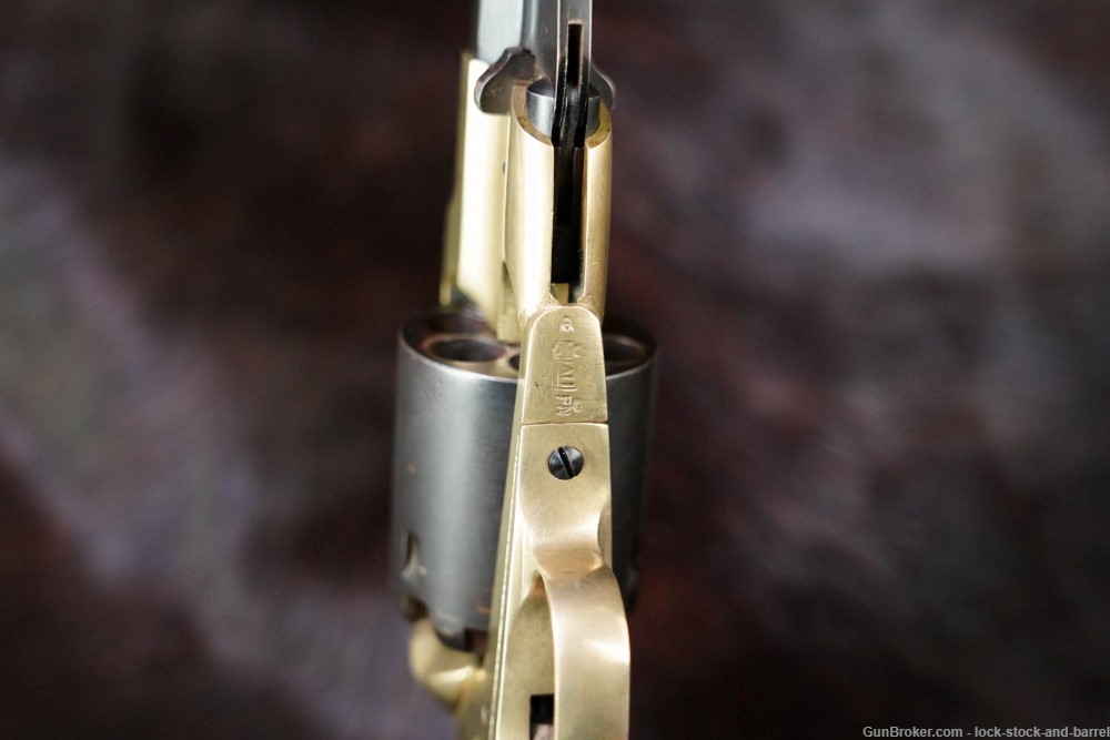 CVA/ASM 1858 Brass Frame .44 Cal 8” Percussion Revolver, ATF Antique-img-10