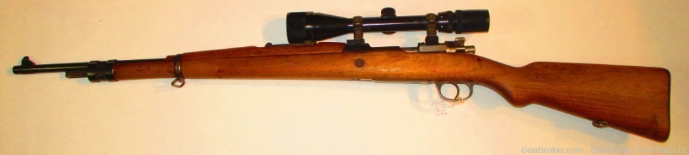 Belgian Mle. 50 Mauser in 30-06 with high end scope. -img-7