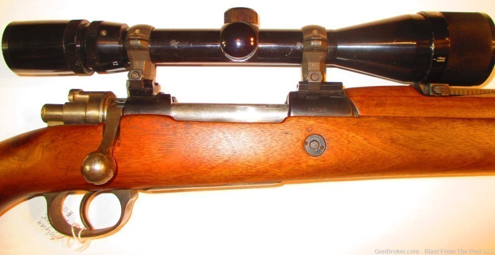 Belgian Mle. 50 Mauser in 30-06 with high end scope. -img-5