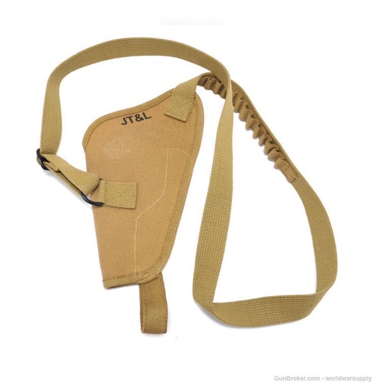 US M3 Victory Revolver Canvas Shoulder Holster With Loops-img-1