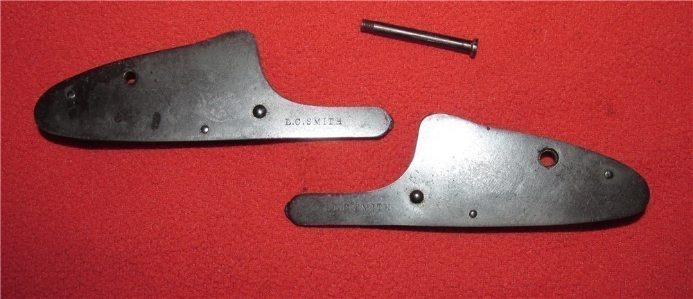 Set of LC Smith 12 gauge locks parts-img-0