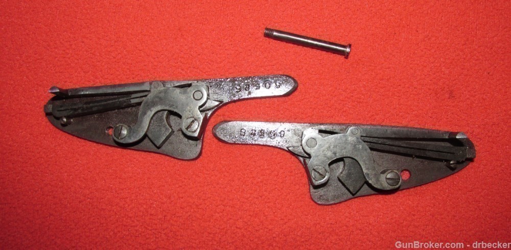 Set of LC Smith 12 gauge locks parts-img-3