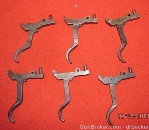 7 triggers w sears mod 1917 Enfield parts-img-2