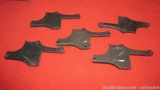 Enfield revolver No2 MK1 parts 5 side plates-img-1