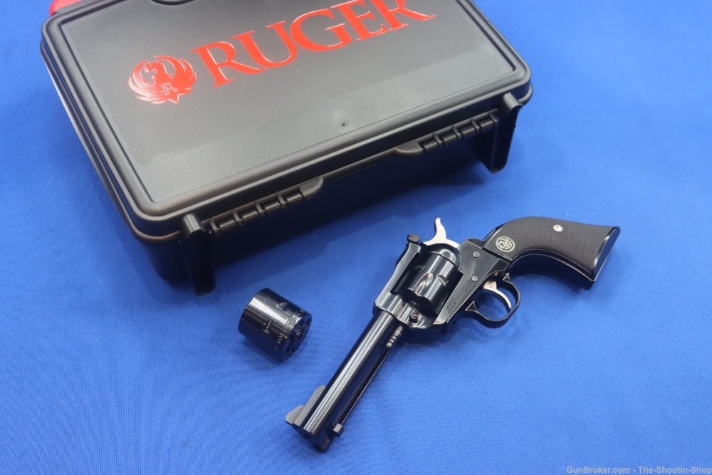 Ruger Model Single Six Convertible Revolver 22LR 22MAG Blued 4.6" 0623 NEW-img-0