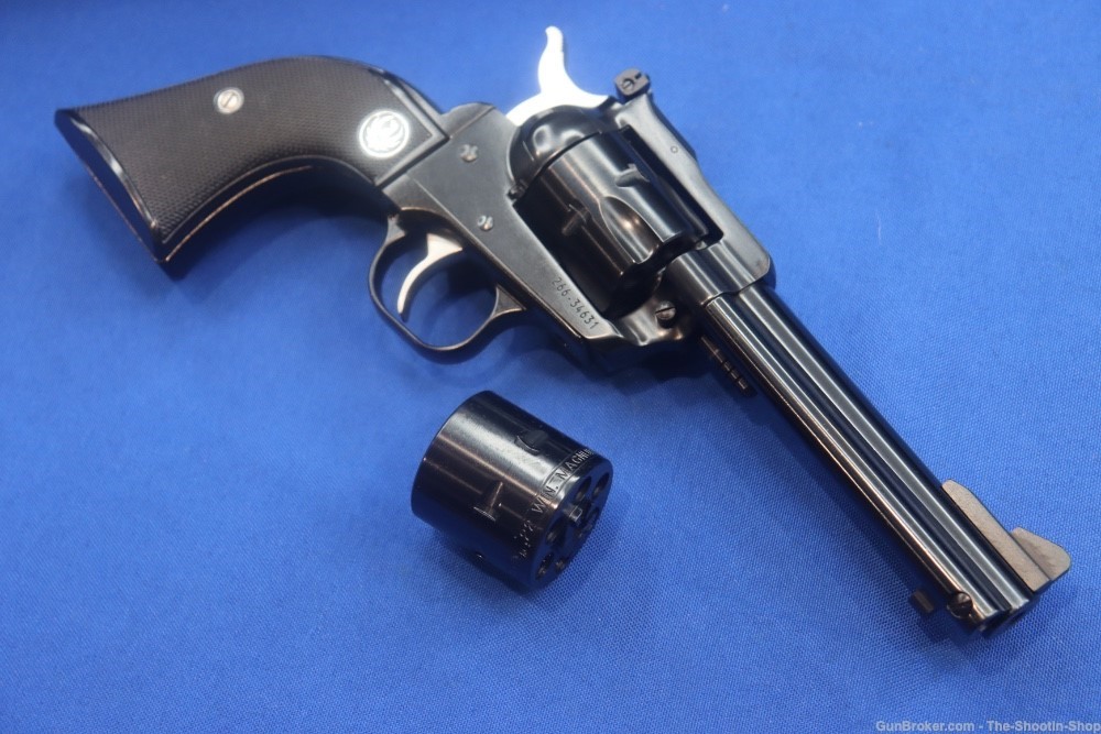 Ruger Model Single Six Convertible Revolver 22LR 22MAG Blued 4.6" 0623 NEW-img-10
